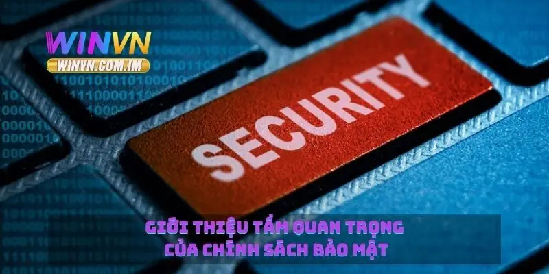 Chính Sách Bảo Mật Winvn Giúp Bảo Vệ Tài Khoản Của B 1 Giới thiệu tầm quan trọng của chính sách bảo mật